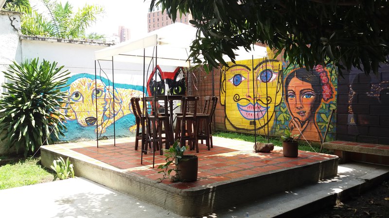 Seedspace Medellin patio
